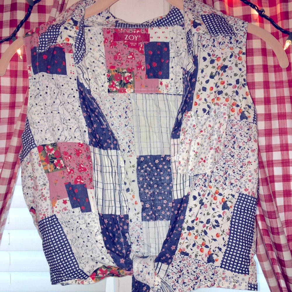 Patchwork Vest